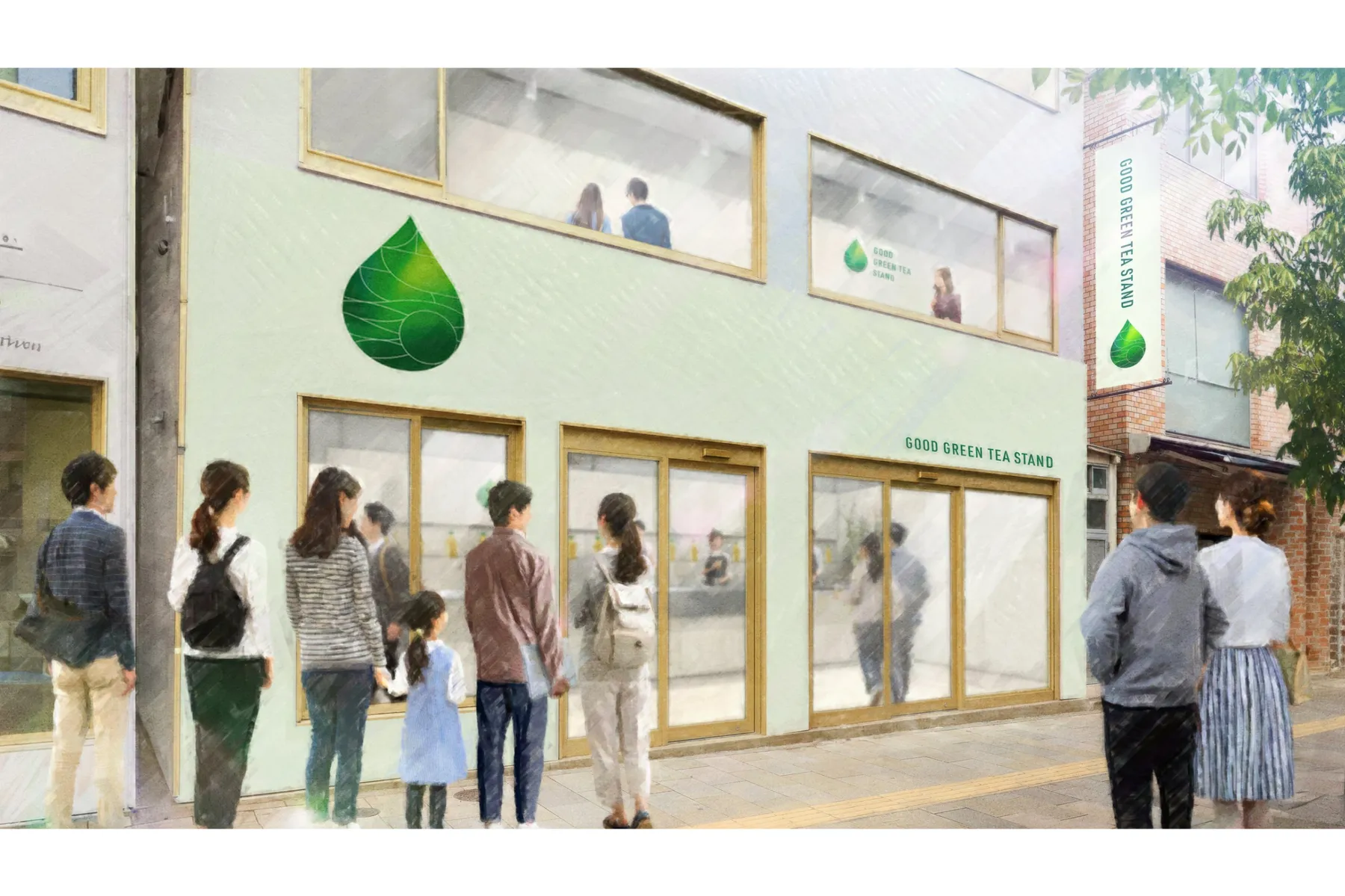 GOOD GREEN TEA STAND_1