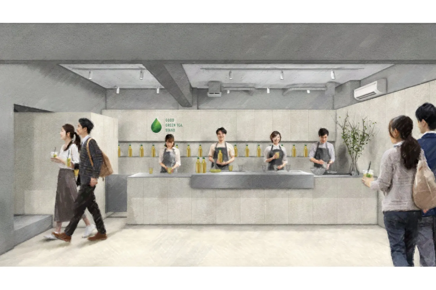 GOOD GREEN TEA STAND_2
