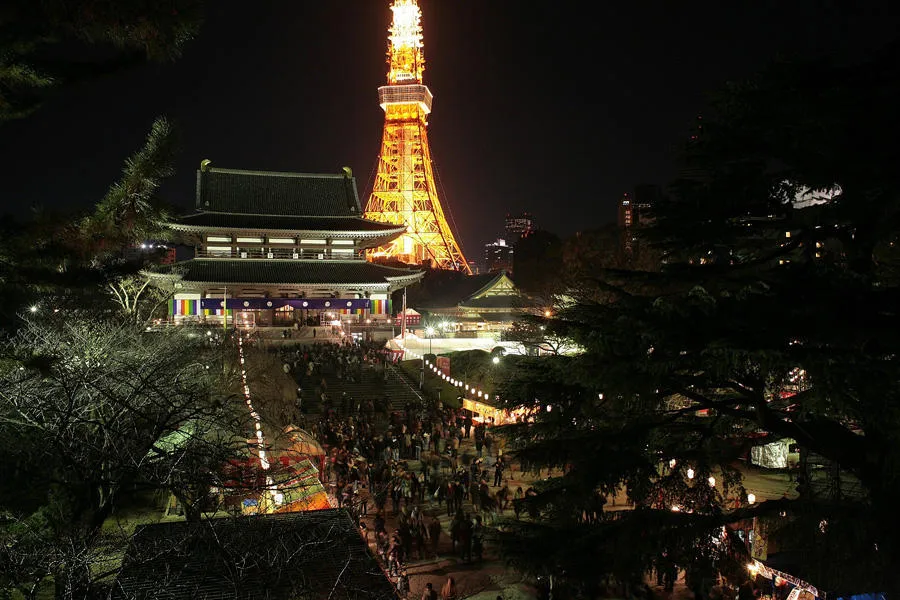 増上寺 除夜の鐘_1