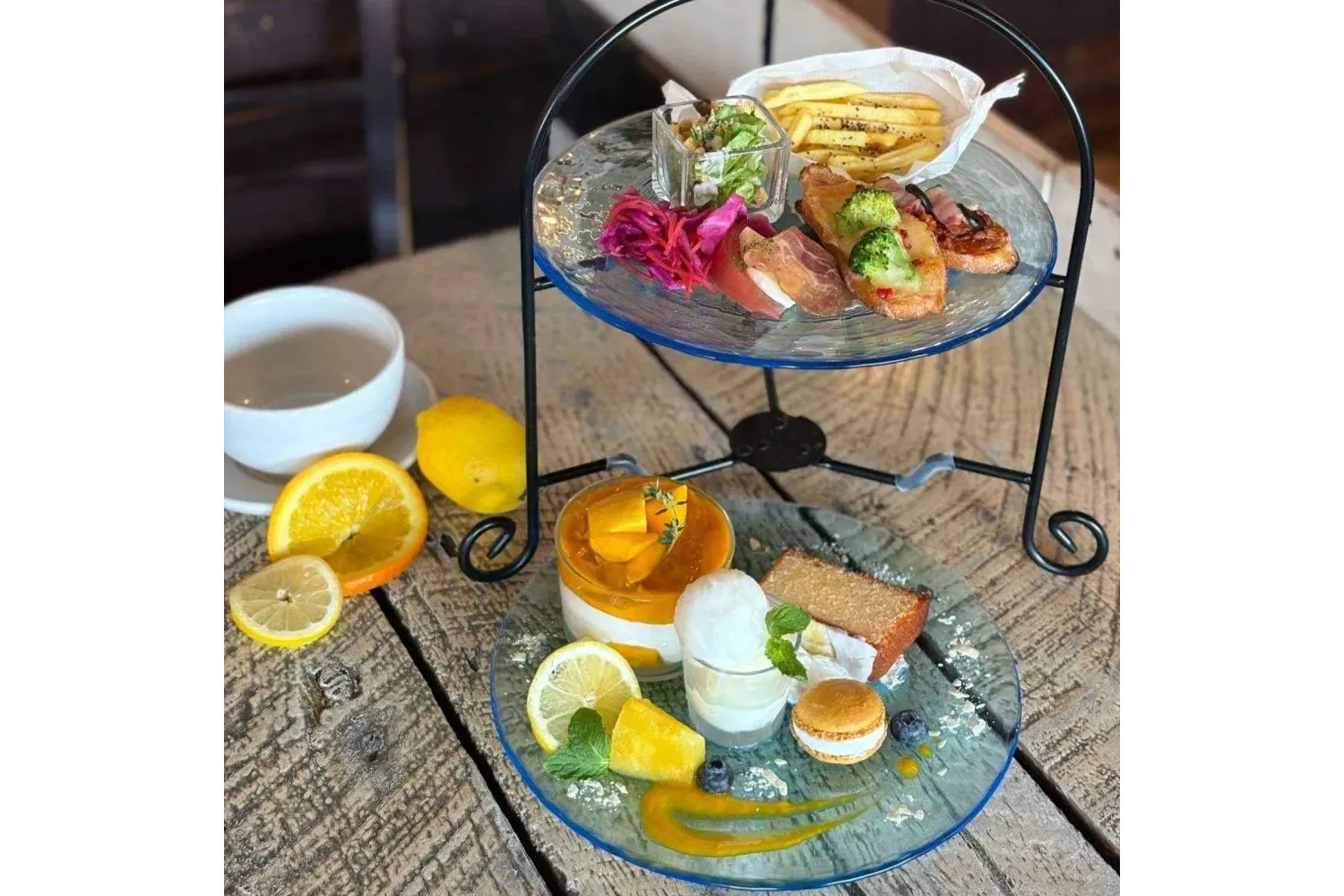 【AtoZcafe★トロピカルサマーアフタヌンティー】夏の味覚を堪能【A to Z cafe】_1