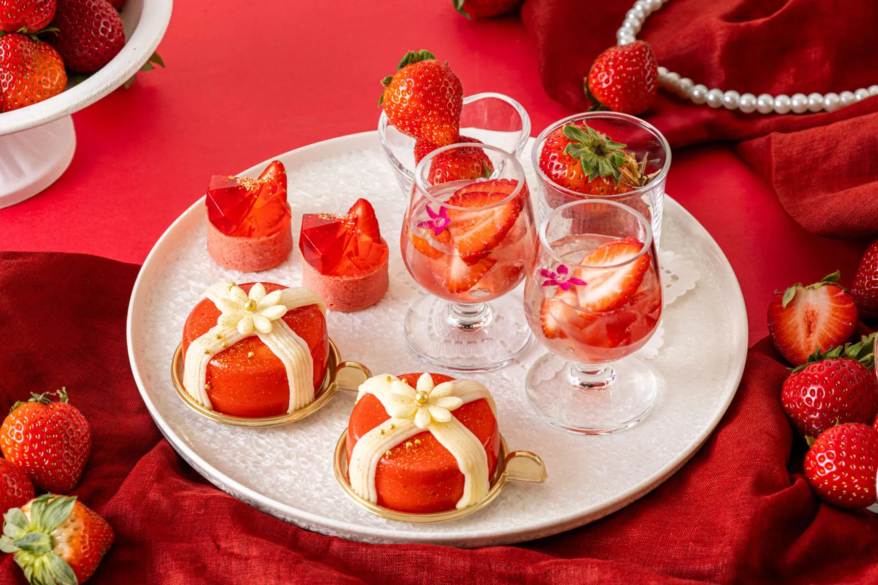 あまりん＆べにたま ストロベリーアフタヌーンティー【川越プリンスホテル】_4