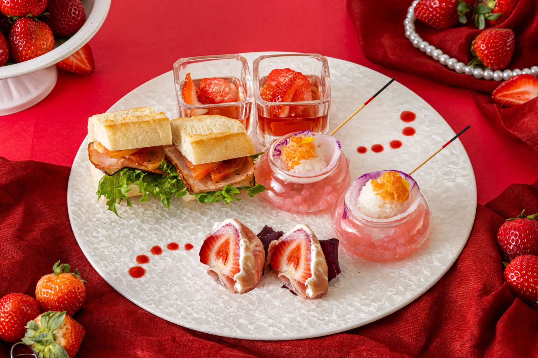 あまりん＆べにたま ストロベリーアフタヌーンティー【川越プリンスホテル】_5