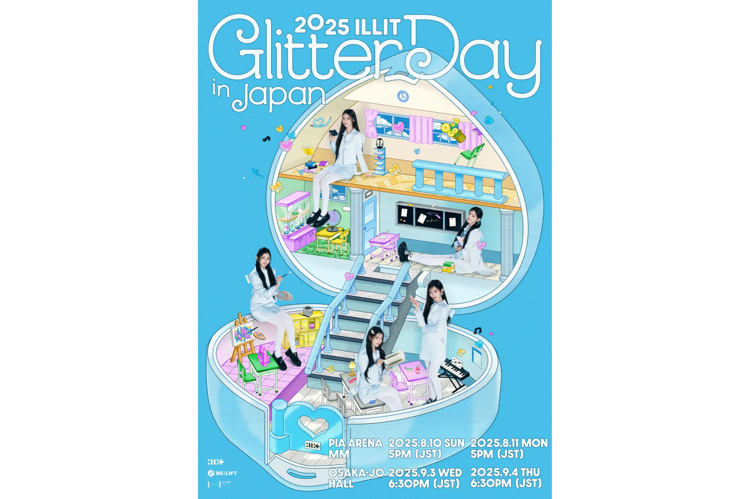 ILLIT GLITTER DAY IN JAPAN 抽選会 ラキドロ 未開封 ILLIT GLITTER DAY IN JAPAN 抽選会 ラキドロ 未開封