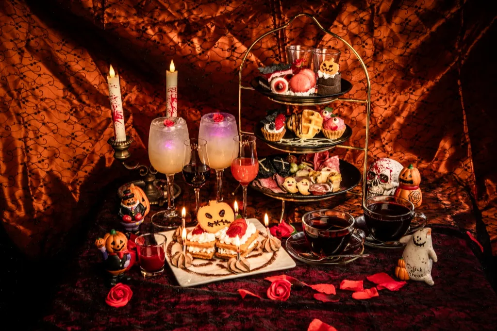 吸血鬼達のハロウィンナイトアフタヌーンティープラン」＆「ドラキュラ