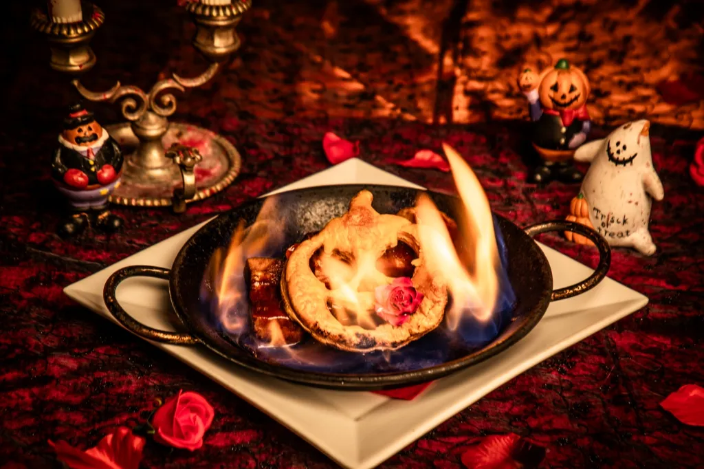 吸血鬼達のハロウィンナイトアフタヌーンティープラン」＆「ドラキュラ