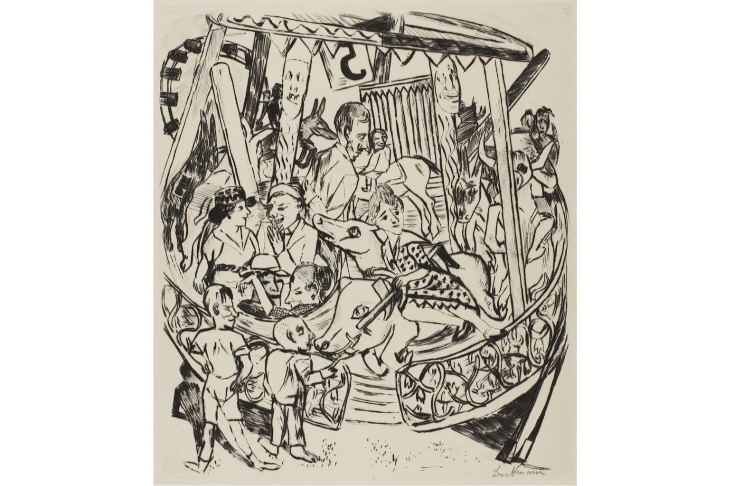 マックス・エルンスト『20世紀誌エルンスト特集ヨリ コンポジション