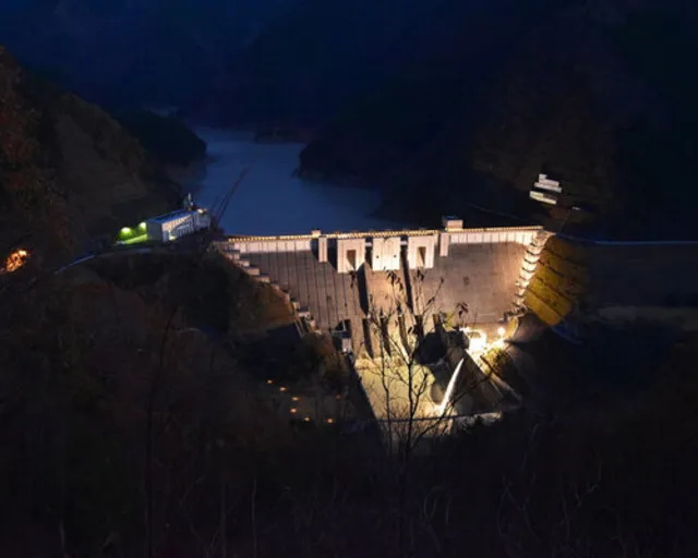 長島ダム ライトアップ