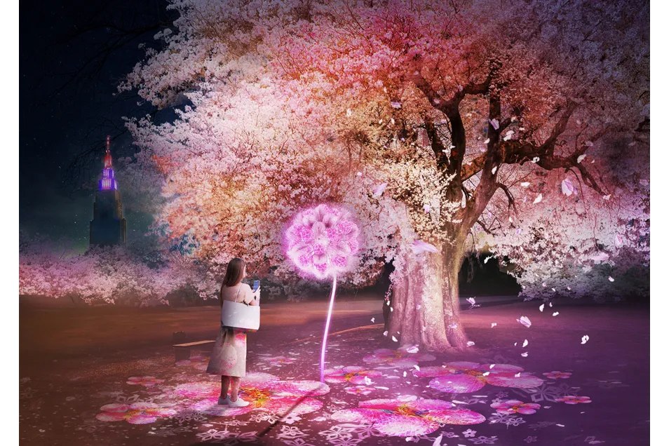 NAKED桜の新宿御苑2023_5