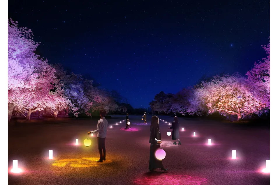 NAKED桜の新宿御苑2023_8