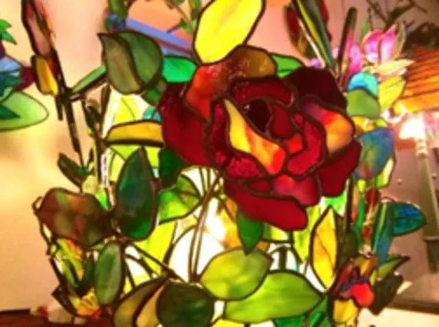 錫とステンドグラス　-冬の色彩展-