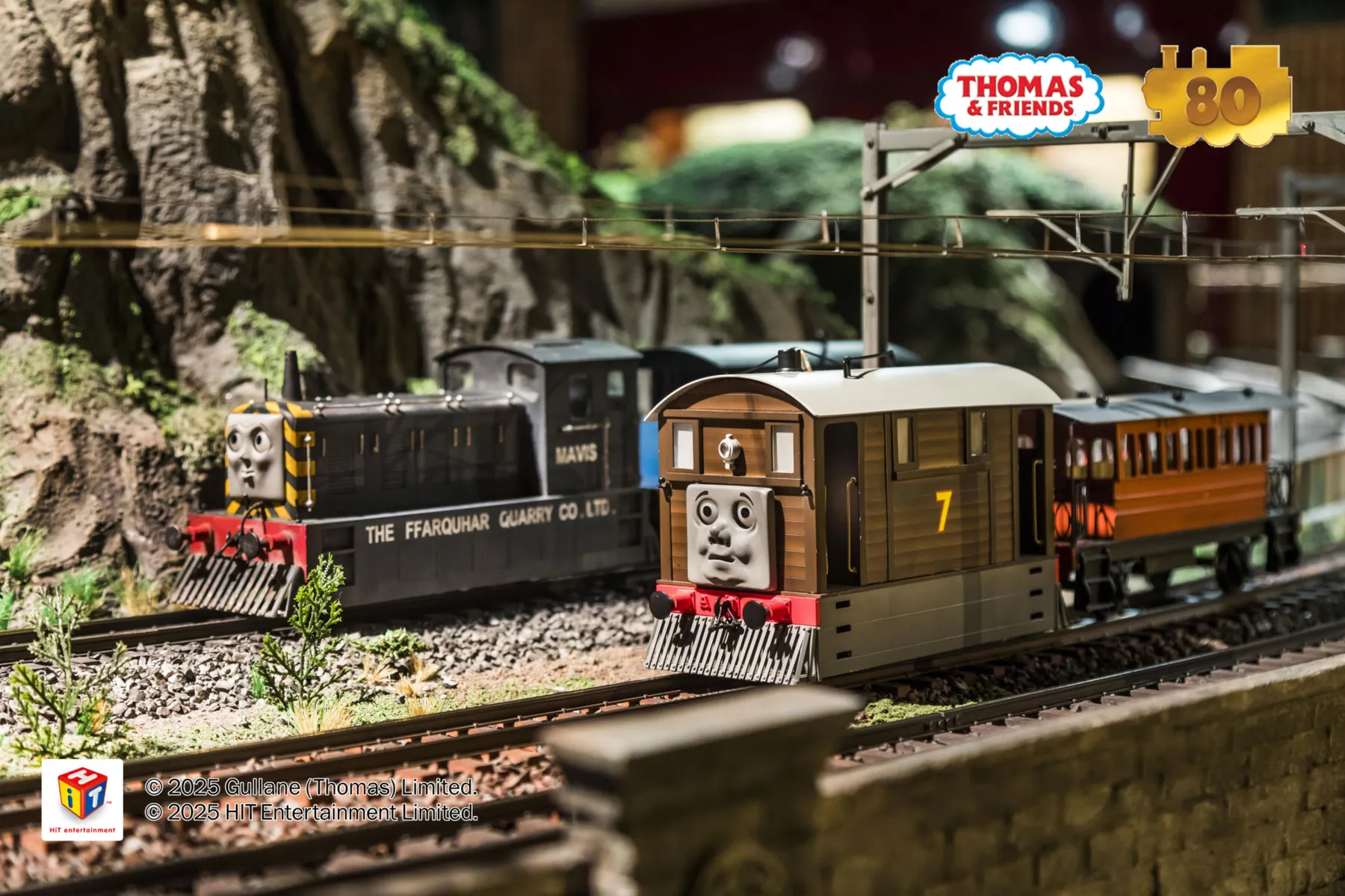 きかんしゃトーマスとなかまたちがジオラマを走ります！_3