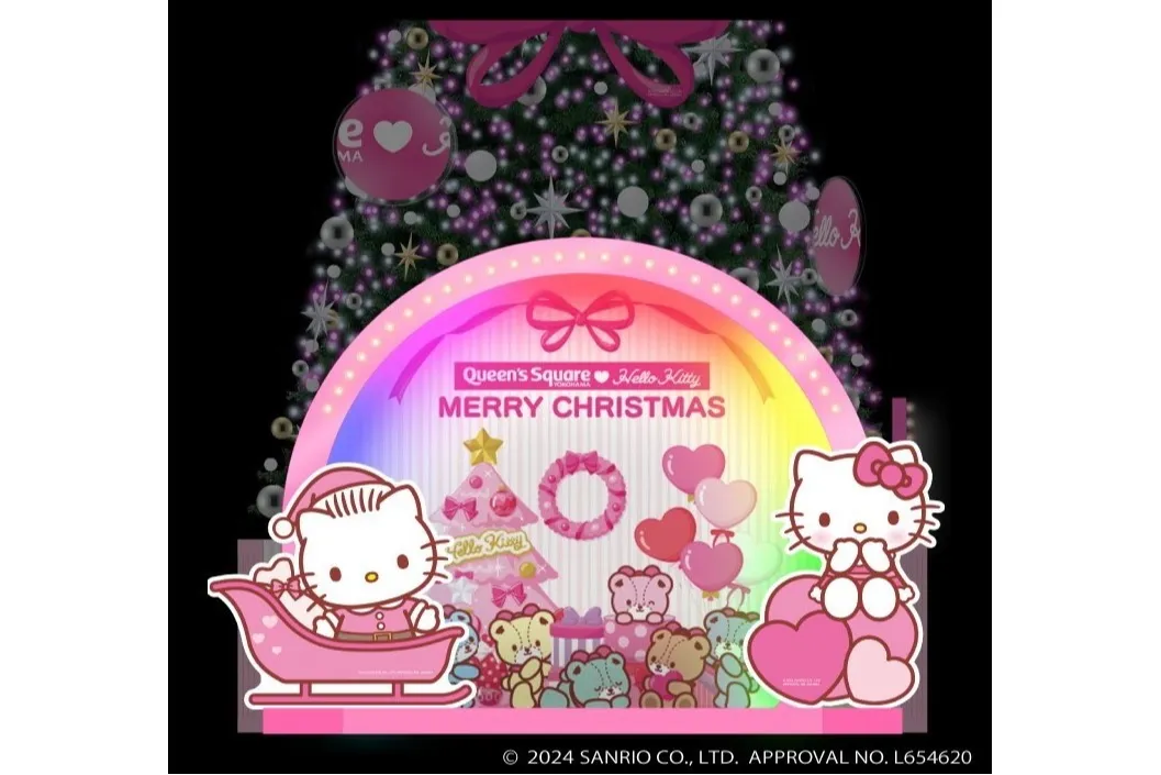 クイーンズスクエア横浜クリスマス2024　Hello Kitty Happy Christmas_3