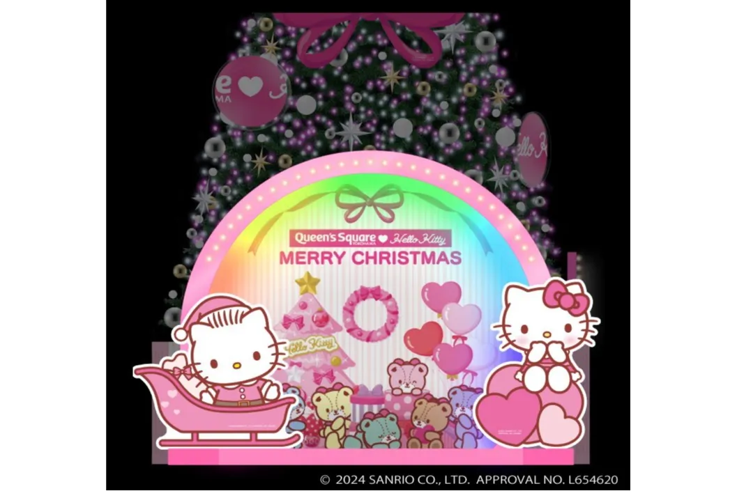 クイーンズスクエア横浜クリスマス2024　Hello Kitty Happy Christmas_4