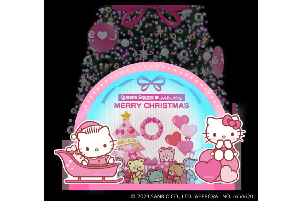 クイーンズスクエア横浜クリスマス2024　Hello Kitty Happy Christmas_5