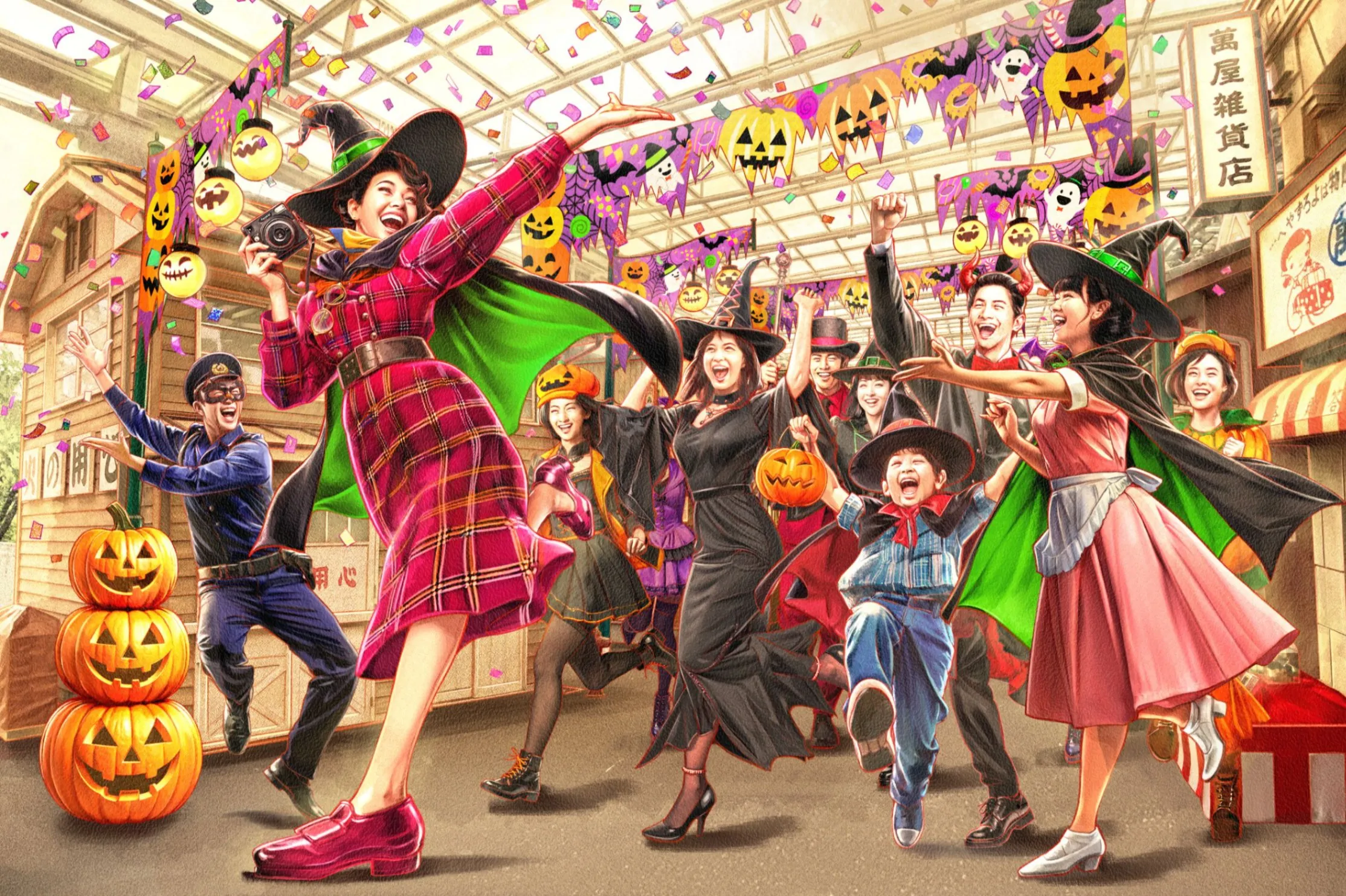西武園ゆうえんち 昭和100年大祭典 ハイカラ・ハロウィン