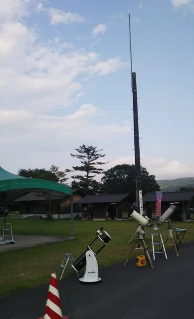 楽しい星空観察会in戸隠キャンプ場