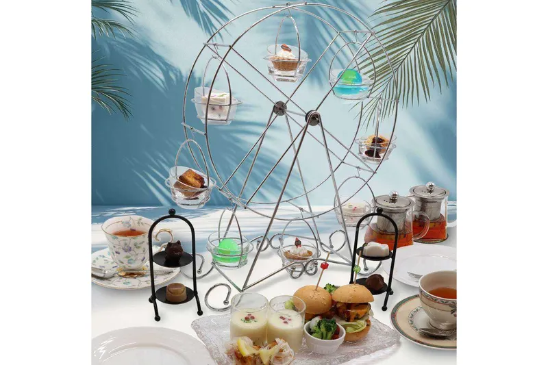 【Summer Afternoon Tea】チョコレート2粒とスイーツ/セイボリー【DEPLA POL CHOCOLATIER 代官山】_1