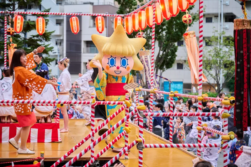 墨田区民納涼民踊大会（過去の様子）