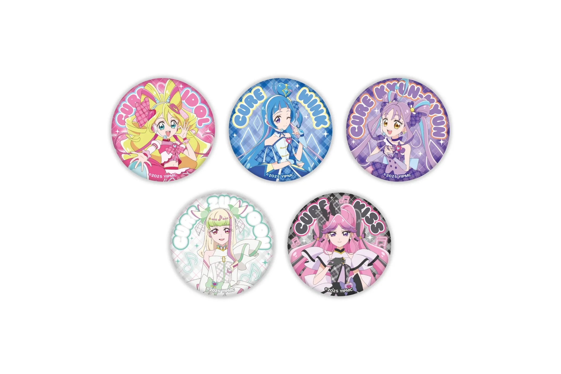 プリキュア ランドマークタワー キュアキュンキュン 缶バッジ10点セット プリキュア ランドマークタワー キュアキュンキュン 缶バッジ10