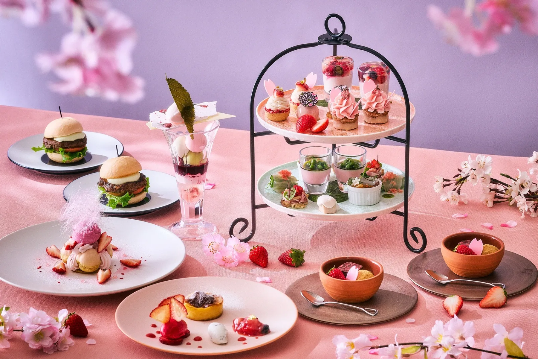 天空のお花見アフタヌーンティー～桜&いちご～【品川プリンスホテル】_1