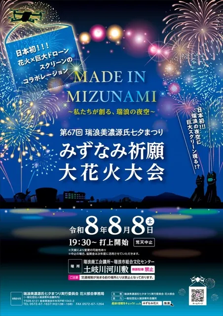 みずなみ祈願大花火大会
