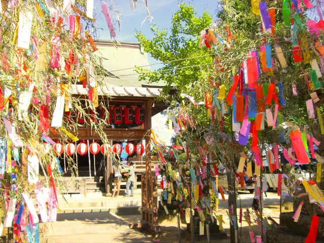七夕神社の夏まつり