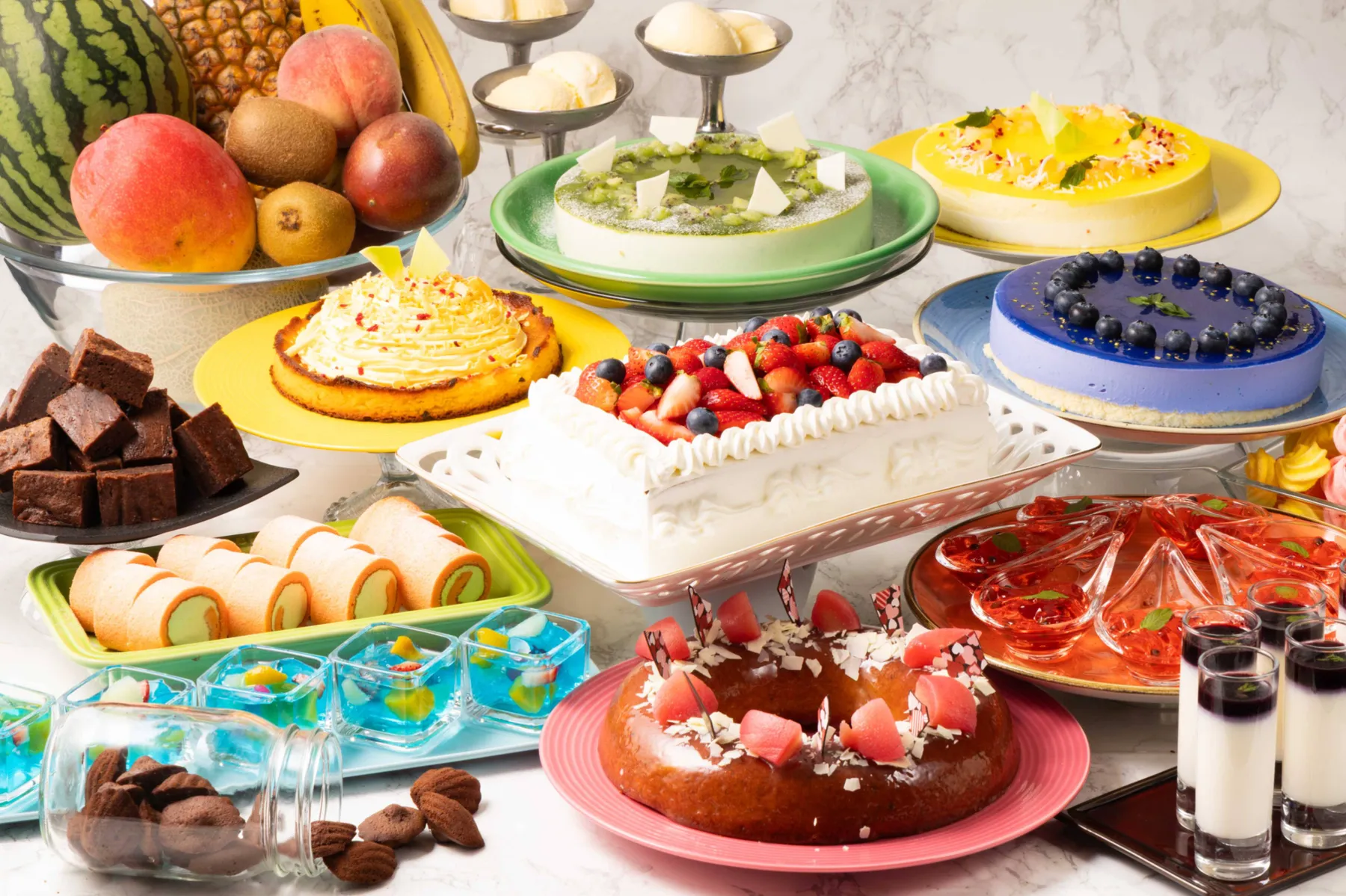 Summer Palette Collection～選べる楽しさ、夏の彩りスイーツ～【Salon de Sweets】_1