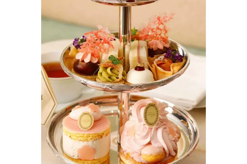 桜アフタヌーンティー【ラデュレ 日比谷店】_2