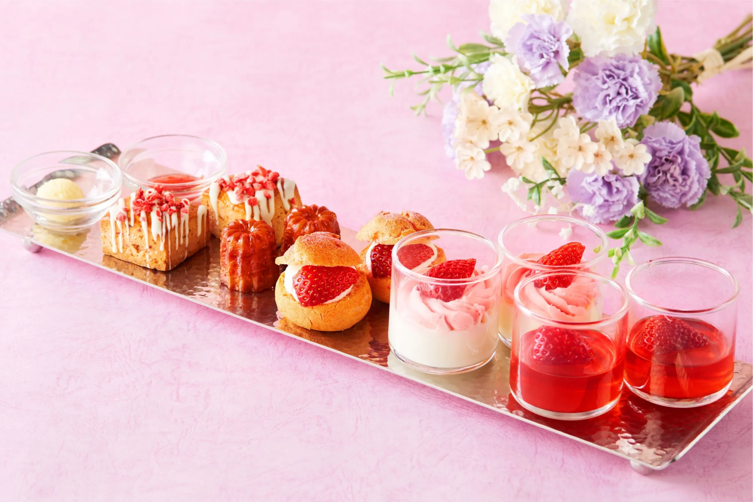 いちごアフタヌーンティーセット【ホテルニューオータニ幕張】