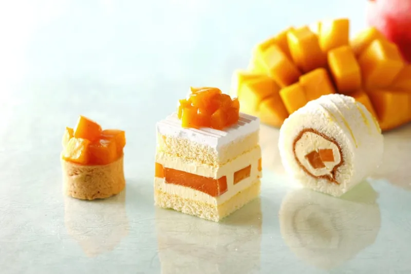 マンゴーショートケーキ