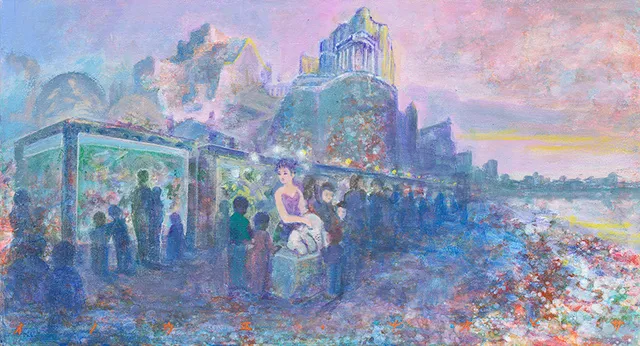 ★Nashi7★井上直久作　イバラードの世界　2023年購入 イバラードの世界 井上直久絵画展