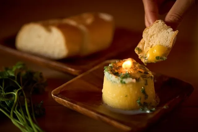 ハーブ香るバターキャンドルづくり