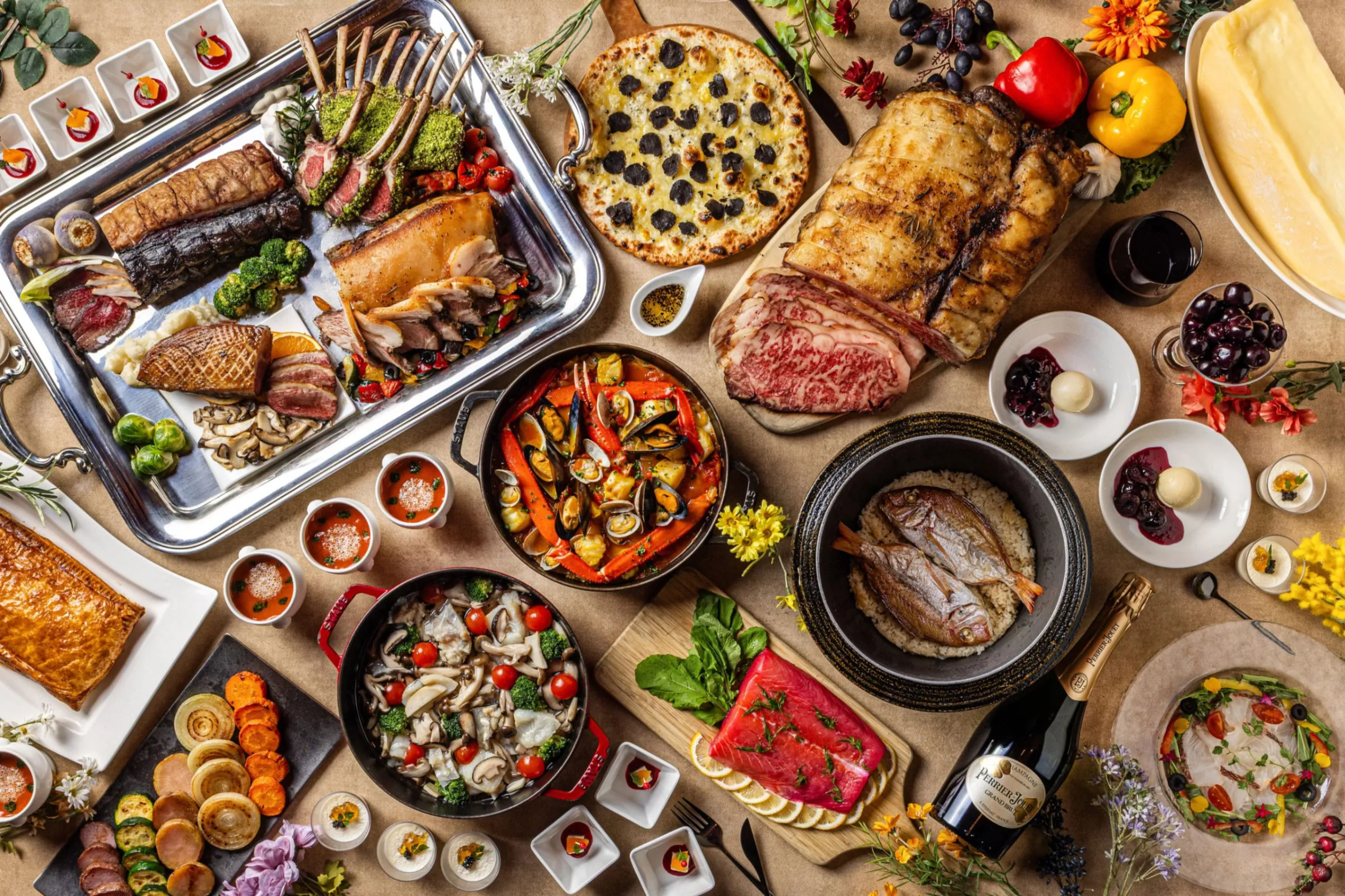 4CHEFS & CHAMPAGNE BUFFET【新宿プリンスホテル】