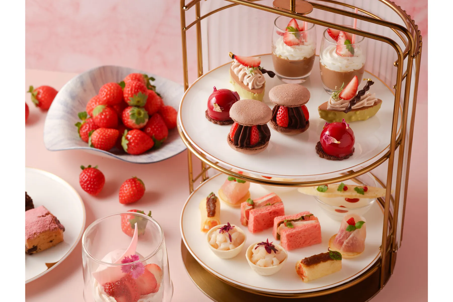 恋するいちごアフタヌーンティー with リンツチョコレート【ウェスティンホテル横浜】_2