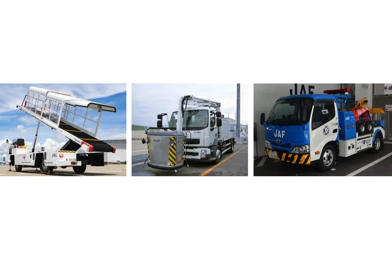 空港ならではの“レア車両”が集結！はたらく車の展示（参加無料）