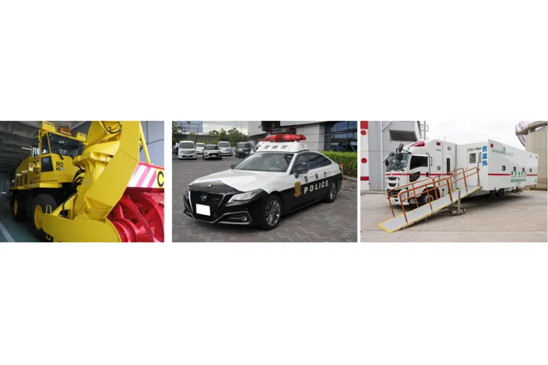 空港ならではの“レア車両”が集結！はたらく車の展示（参加無料）