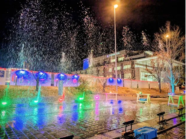 多治見駅北虎渓用水広場イルミネーション「タジミネーション」