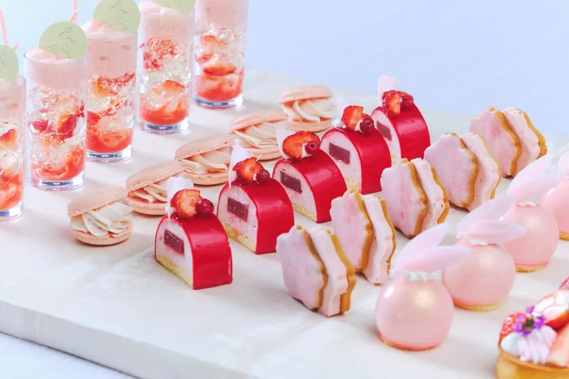 桜色のストロベリーアフタヌーンティー【青山セントグレース大聖堂/白金迎賓館 アートグレイスクラブ】_6