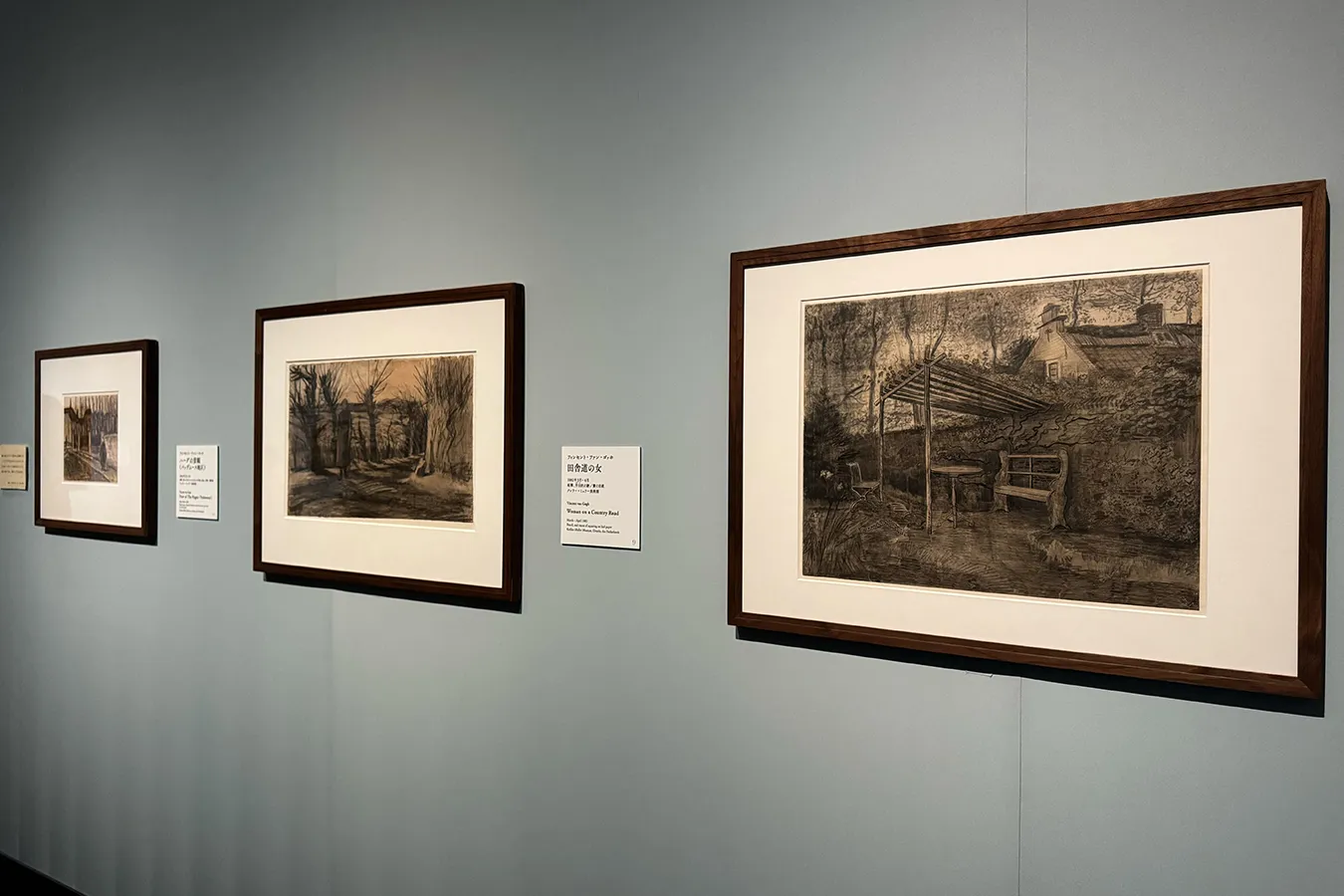 ＜大ゴッホ展　夜のカフェテラス＞第2章展示風景、上野の森美術館（2026年撮影：レッツエンジョイ東京編集部）