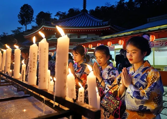 大龍寺　灯篭まつり
