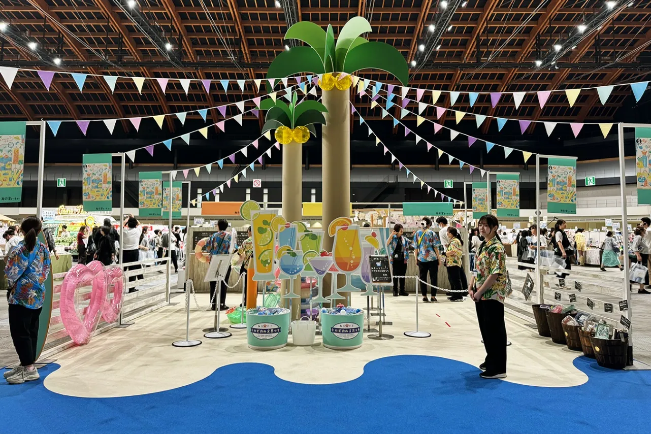 ＜文具女子博トーキョー2026＞海の家トーキョーの様子（2026年撮影：レッツエンジョイ東京編集部）