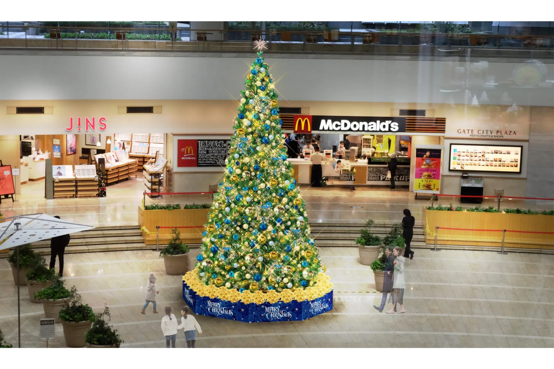 ゲートシティ大崎　クリスマスイルミネーション_1