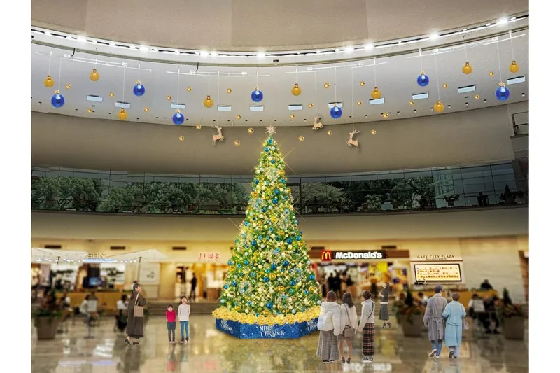ゲートシティ大崎　クリスマスイルミネーション_2