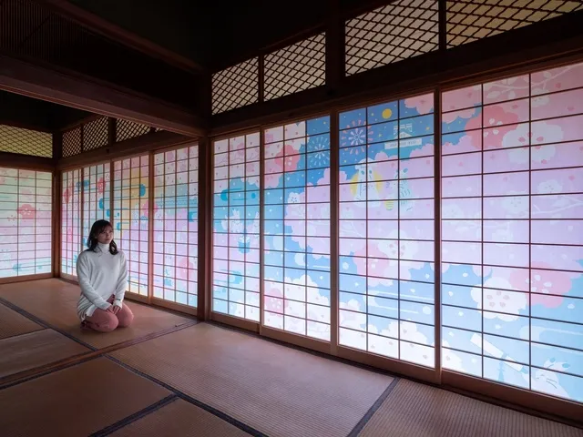 武家屋敷旧内山家　絵障子