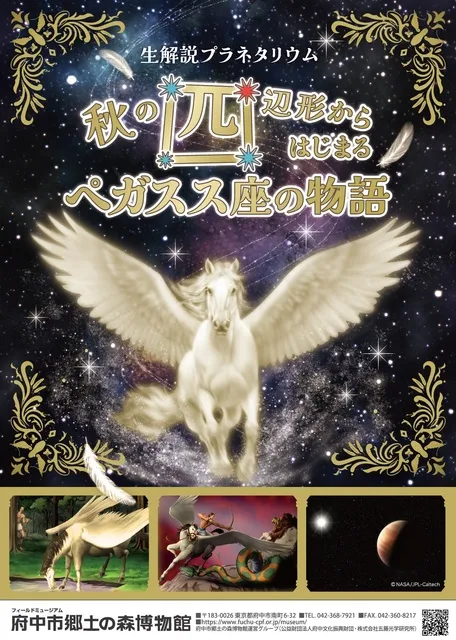 生解説プラネタリウム「秋の四辺形からはじまる ペガスス座の物語」