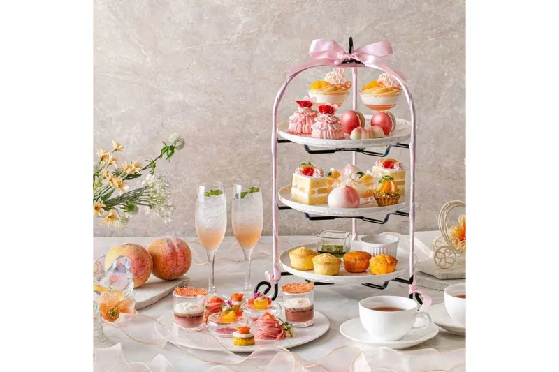 Peach Afternoon Tea ～初夏を感じる桃スイーツ～【川越プリンスホテル】_1