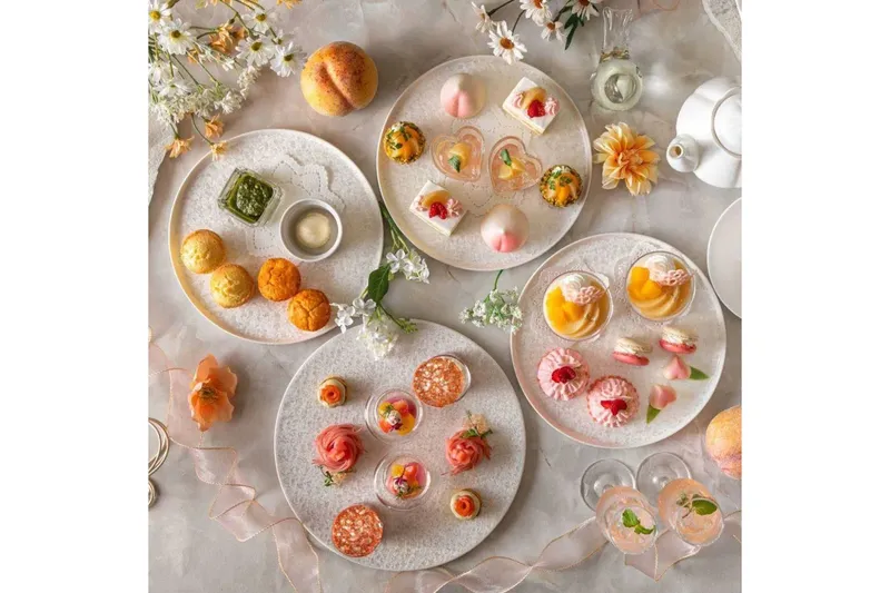 Peach Afternoon Tea ～初夏を感じる桃スイーツ～【川越プリンスホテル】_2