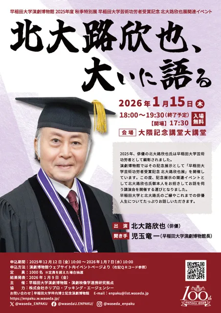 北大路欣也、大いに語る