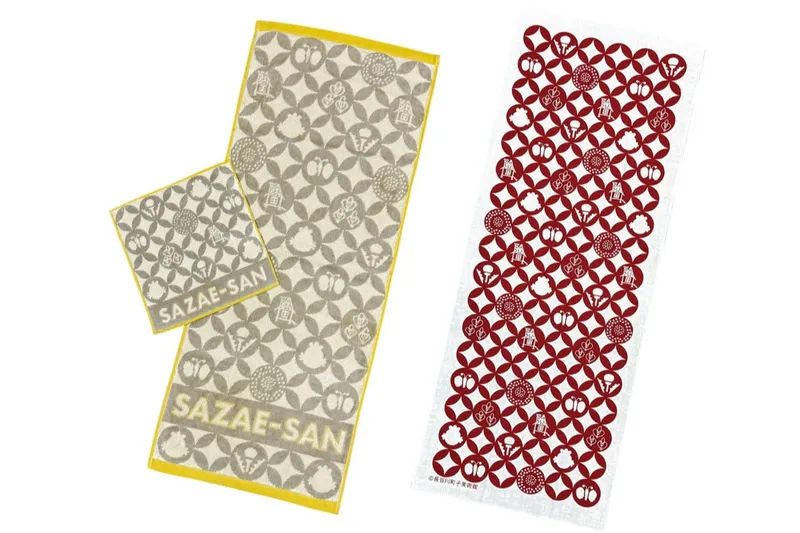 今治フェイスタオル　1,870円／今治ハンドタオル　770円／手ぬぐい　950円