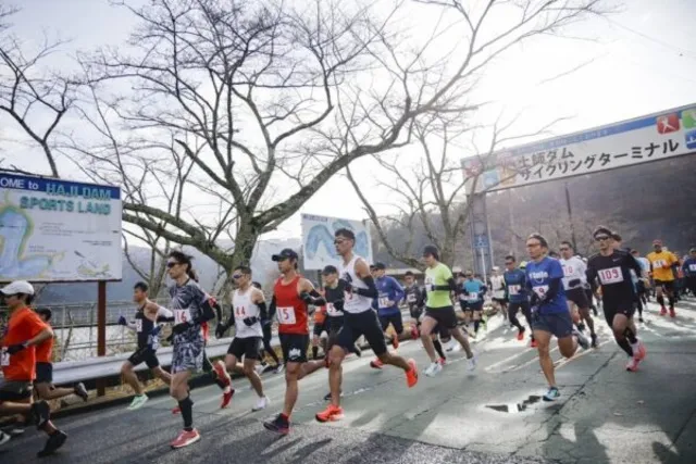 第48回土師ダム湖畔マラソン大会